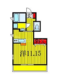 間取図画像 ワンルーム