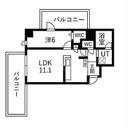 SHOTO参番館 1LDKの間取図画像