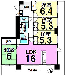 間取図画像 4LDK