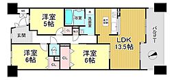 シティコーポ住之江EAST 3LDKの間取図画像