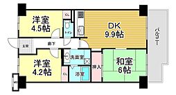 間取図画像 3DK
