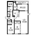 RESIDENCESHIMEI平岸4階15.0万円