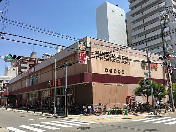 画像20:【スーパー】ライフ下寺店まで624ｍ