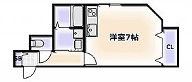 大阪府大阪市浪速区久保吉1丁目（賃貸タウンハウス1K・1階・21.53㎡） その2