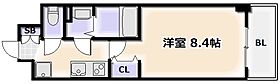 大阪府大阪市浪速区日本橋3丁目（賃貸マンション1K・4階・25.50㎡） その2