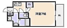 大阪府大阪市浪速区難波中3丁目（賃貸マンション1K・2階・23.31㎡） その2