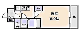 大阪府大阪市浪速区戎本町1丁目（賃貸マンション1K・12階・25.05㎡） その2