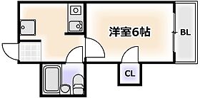 大阪府大阪市西成区玉出中2丁目（賃貸マンション1R・6階・16.60㎡） その2