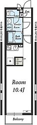 リブリ・湘南 1Kの間取図画像