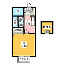 コスモビレッジ  ｜ 静岡県富士市鮫島（賃貸アパート1K・2階・26.93㎡） その2