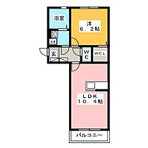 クレスト中野  ｜ 静岡県富士市中野（賃貸アパート1LDK・2階・40.55㎡） その2