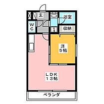 コスモハイツＫＡＴＯＨII  ｜ 静岡県富士市依田橋（賃貸マンション1LDK・2階・39.36㎡） その2