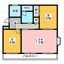 エミネンス渋谷  ｜ 静岡県富士市今泉（賃貸マンション2LDK・2階・55.40㎡） その2