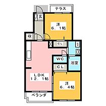 プリムローズＫ・III  ｜ 静岡県富士市水戸島（賃貸アパート2LDK・1階・57.08㎡） その2