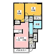 グリーンハイツ  ｜ 静岡県富士市宮島（賃貸アパート2LDK・1階・49.60㎡） その2