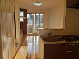 JR常磐線 荒川沖駅 バス15分 西郷下車 徒歩4分の賃貸アパート 2階1LDKのリビング/ダイニング