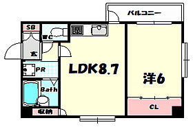 サンビルダー三宮  ｜ 兵庫県神戸市中央区浜辺通3丁目（賃貸マンション1LDK・9階・35.25㎡） その2