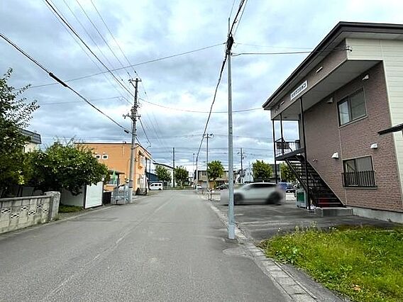 前面道路