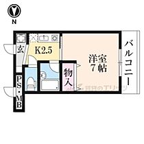 サンタウン竹鼻　Ｂ 160 ｜ 滋賀県彦根市竹ケ鼻町（賃貸マンション1K・1階・25.81㎡） その2