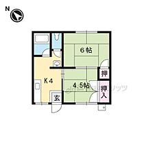 滋賀県草津市西矢倉3丁目（賃貸アパート2K・2階・29.80㎡） その2