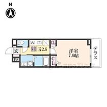 ルフレ 105 ｜ 滋賀県大津市錦織3丁目（賃貸アパート1K・1階・27.02㎡） その2