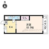 滋賀県大津市平津1丁目（賃貸マンション1DK・3階・28.16㎡） その2