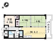 滋賀県大津市大萱1丁目（賃貸マンション3LDK・3階・54.45㎡） その2