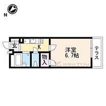 滋賀県大津市本宮（賃貸アパート1R・3階・20.81㎡） その2