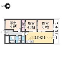 ライゼックス長浜　II 502 ｜ 滋賀県長浜市公園町（賃貸マンション3LDK・5階・58.00㎡） その2