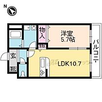 ミモザコート 305 ｜ 滋賀県大津市大江7丁目（賃貸マンション1LDK・3階・38.23㎡） その2