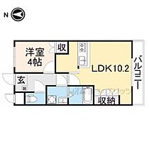 滋賀県彦根市野田山町（賃貸アパート1LDK・1階・33.05㎡） その2