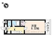 滋賀県草津市野村8丁目（賃貸マンション1K・3階・24.96㎡） その1