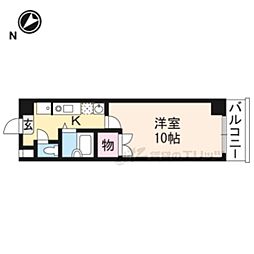 アートプラザ南笠 1Kの間取図画像