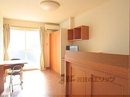 レオパレスグレース十里 1階1Kのリビング/ダイニング