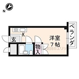 間取図画像 ワンルーム