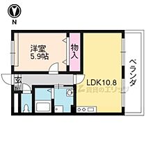 アプローズ 202 ｜ 滋賀県大津市野郷原1丁目（賃貸マンション1LDK・2階・42.13㎡） その2