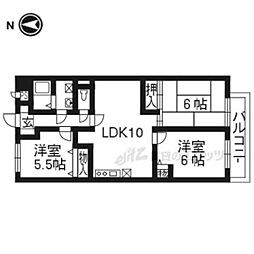 ゼファー21 3LDKの間取図画像