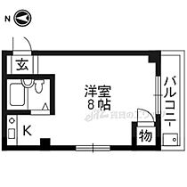 京都府長岡京市天神5丁目（賃貸マンション1R・2階・19.00㎡） その2