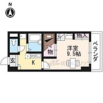 京都府京都市伏見区竹田西内畑町（賃貸マンション1K・6階・26.00㎡） その2