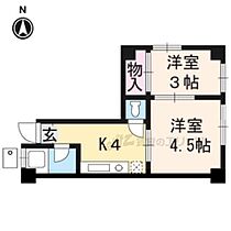 京都府京都市伏見区深草下川原町（賃貸マンション2K・5階・24.00㎡） その2