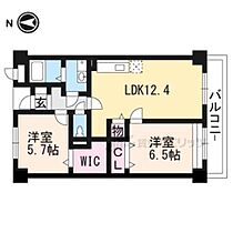 京都府木津川市木津川台1丁目（賃貸マンション2LDK・3階・57.02㎡） その2