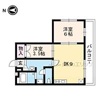 京都府京都市伏見区竹田醍醐田町（賃貸アパート2LDK・1階・43.06㎡） その2