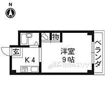 アサクラハイツ 203 ｜ 京都府京都市伏見区深草綿森町（賃貸マンション1K・2階・24.30㎡） その2