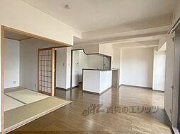 京阪本線 淀駅 徒歩7分の賃貸マンション 2階3LDKのリビング/ダイニング