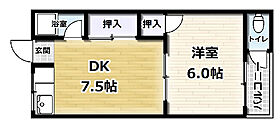 高木ハイツ 205 ｜ 京都府宇治市大久保町山ノ内（賃貸マンション1DK・2階・27.87㎡） その2