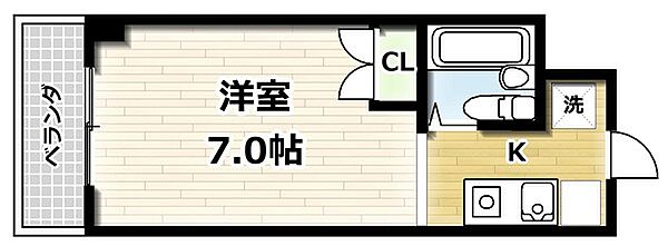 コリンノルド A08｜京都府宇治市大久保町南ノ口(賃貸マンション1K・1階・18.08㎡)の写真 その2