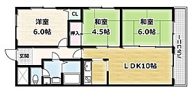 ラポート宇治川 201 ｜ 京都府宇治市五ケ庄上村（賃貸マンション3LDK・2階・60.50㎡） その2