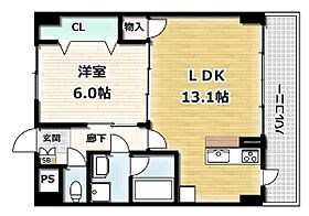 Radiant 113 ｜ 京都府宇治市小倉町西山（賃貸マンション1LDK・1階・45.36㎡） その2