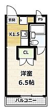 寺田ガーデンハイツ2番館 205 ｜ 京都府城陽市寺田高田（賃貸マンション1K・2階・19.86㎡） その2