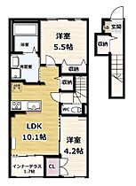 仮）久御山町佐古内屋敷新築アパートA棟 203 ｜ 京都府久世郡久御山町佐古内屋敷（賃貸アパート2LDK・2階・55.66㎡） その2